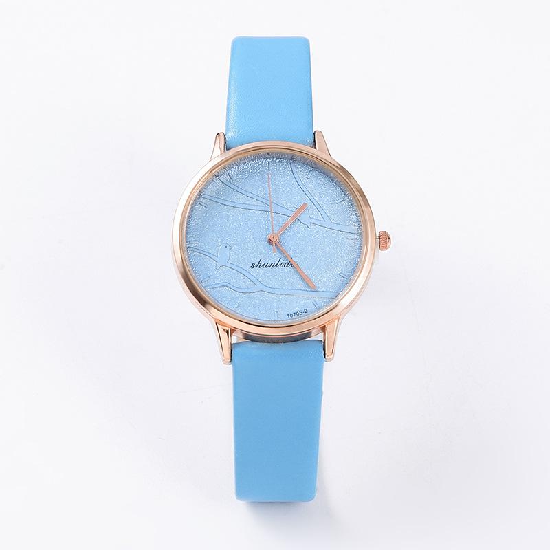 Wind Retro Casual Simple Temperament Student Watch Women'S Fashion Quartz Watch Women'S Watch