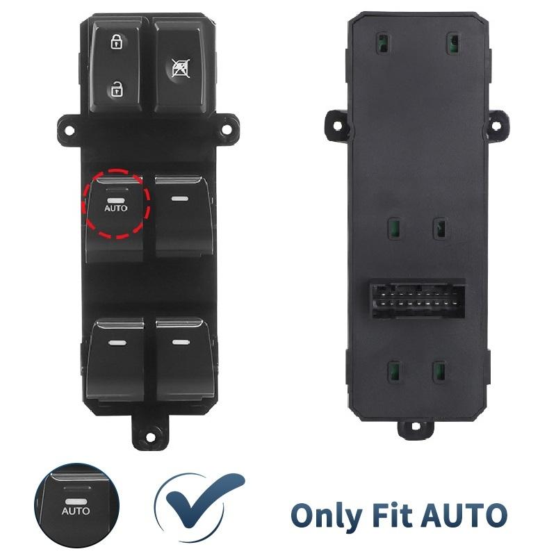 Car Left Driver Side Master Power Window Glass Lifter Switch Regulator for Hyundai Tucson 2016 2017 2018 93571-D3000 93571-D3050 Type 1