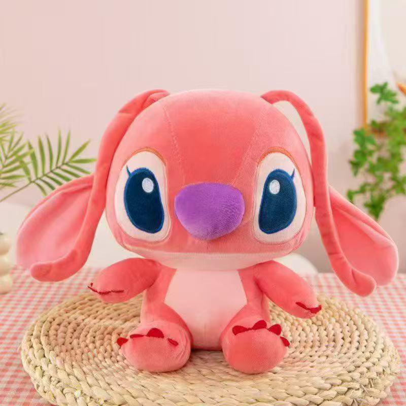 

Велика плюшева іграшка Стіч для дітей - Милий дизайн для пари 30 cm рожевий