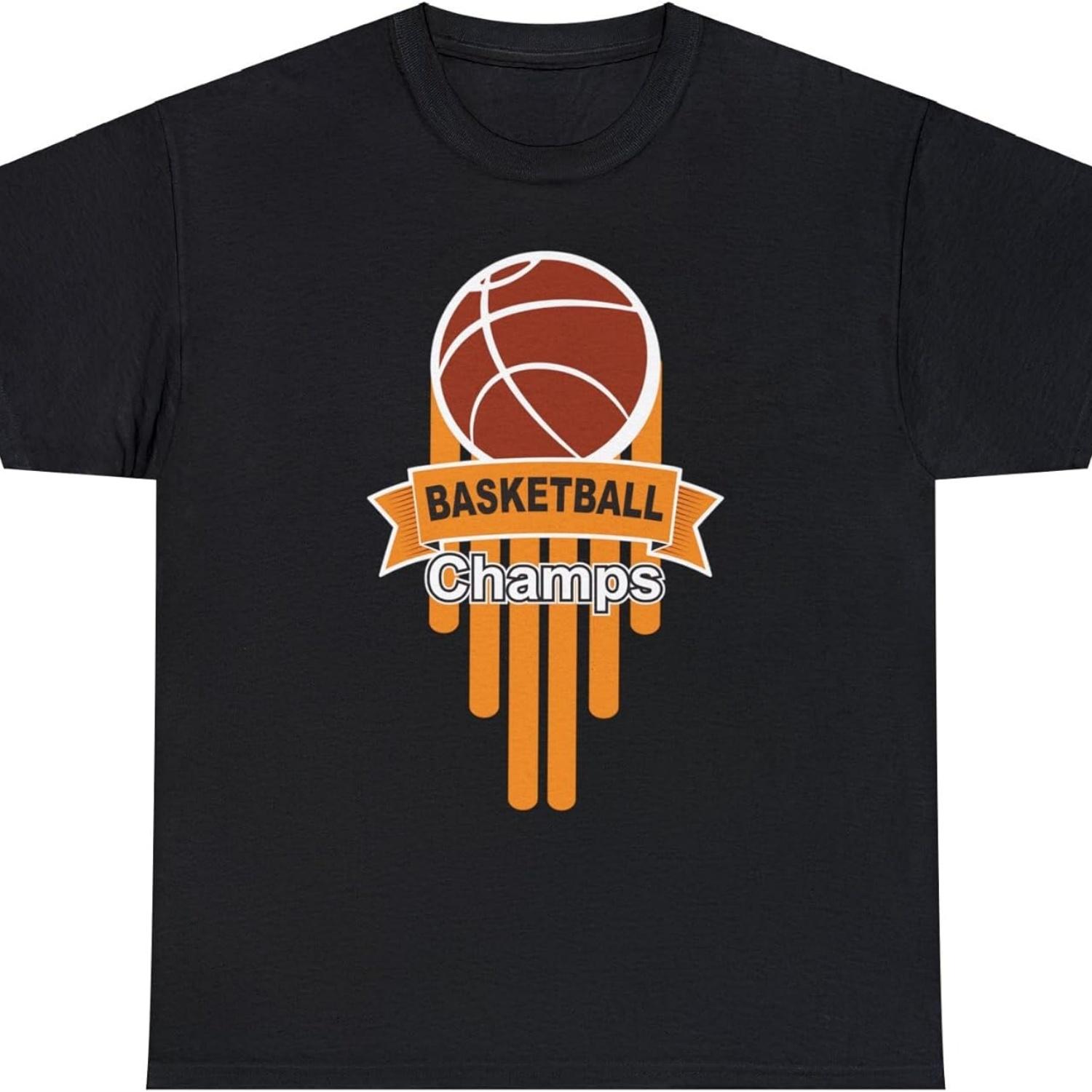 

Basketball Champs Basketball Bombers Tee Slam Dunk Net Warriors Unisex Heavy Cotton T-Shirt XXXXXL чёрный