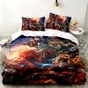 Attack On Titan 3pc Set Perfect for Bedroom Use Comfortable Bedding Set Includes a Duvet Cover and Two Pillowcases Ideal Birthday or Christmas Gift