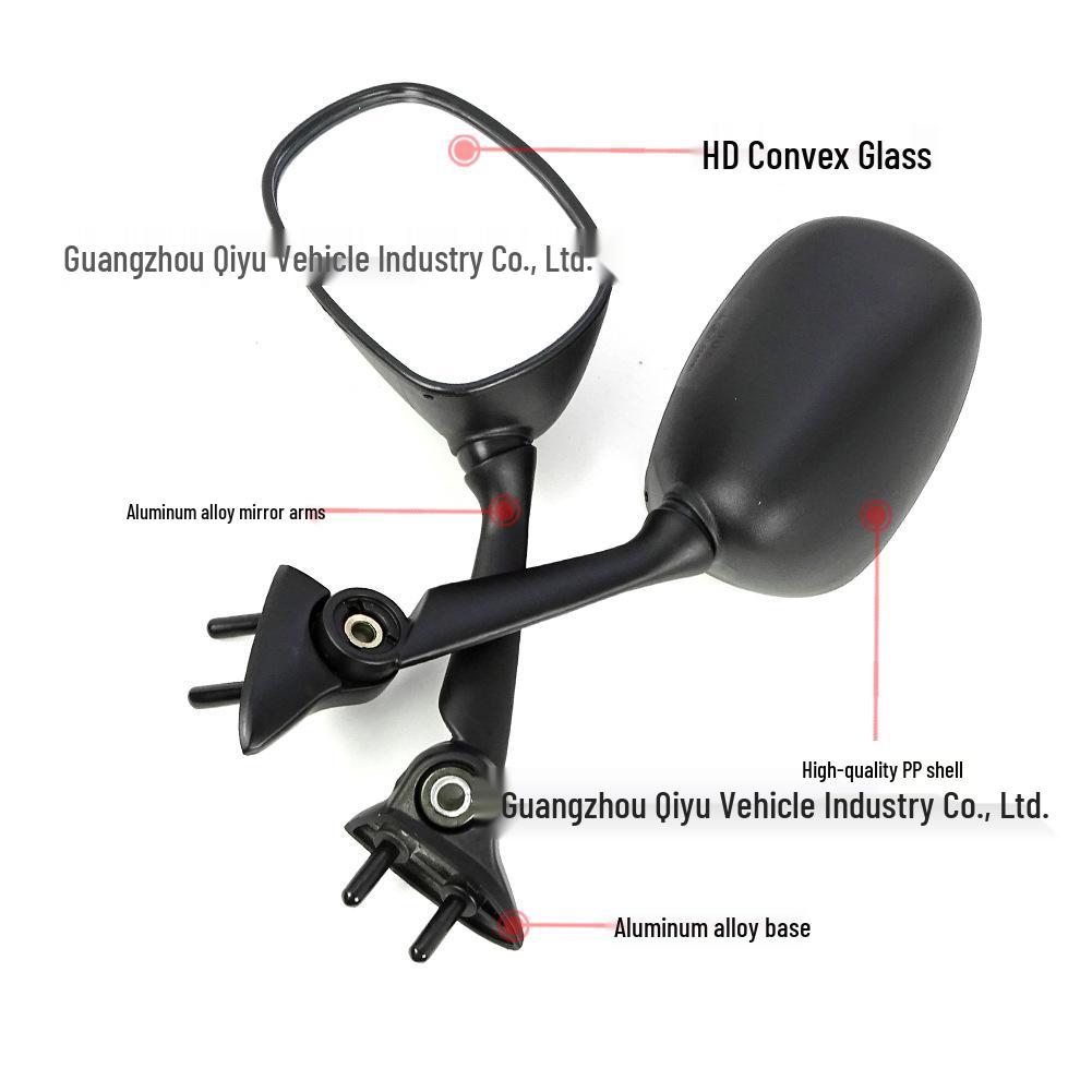 Compatible Yamaha YZFR1 2009-2014 Motorcycle Rearview Mirror
