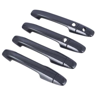 geneX Door Handle Cover for Honda Odyssey RC Series Easy Installation Black Carbon Fiber Look - -