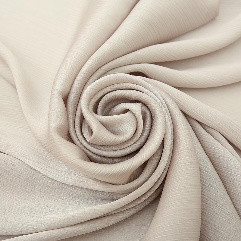 New Arrival Crinkle Satin Chiffon Hijab Scarf Plain Shawls Wrinkle Scarves Women Muslim Turban Solid Color Headscarf 36 Colors