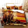 New 3D Anime HITMAN REBORN Bedding Set Printed Bed Set With Pillowcase Bed Duvet Cover Soft Single Double Queen Super King Size