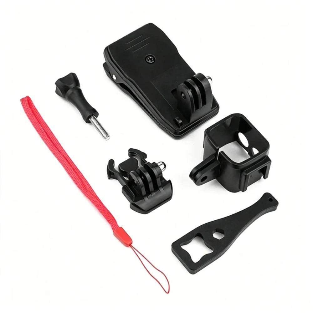 360° Rotatable Backpack Strap Hat Belt Clamp Mount Wearable Camera Holder POV Shooting For DJI Osmo Pocket 3 4 4 Pro Accessories