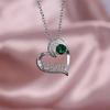 Silvery Color Mother Day Necklace For Women Mother Trendy Heart Shaped MOM Choker Chain Necklaces Charm Party Jewelry Gifts