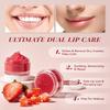 ANAiRUi Strawberry & Vitamin C Lip Scrub & Lip Mask Set, Overnight Hydrating Lip Treatment Kit 30g