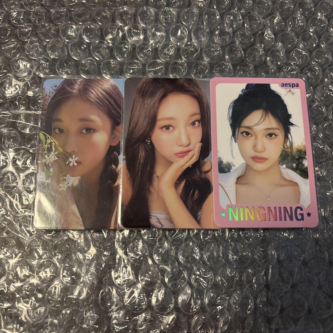 

[USED] aespa NinNin My World Rantrail A Set