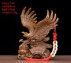 Feng Shui Resin Animal Eagle Grand Display Ornaments Company Desk Study Living Room Decor