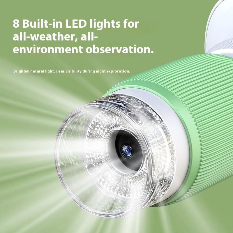 Handheld Microscope with 2.4-Inch High-Definition Screen, Rotating Focus, High Magnification Photography, Scientific Instrument