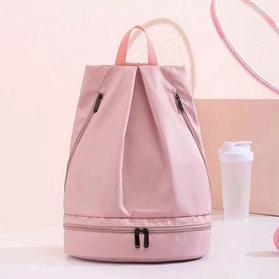 Unisex Waterproof Sports Backpack with Double Shoulder Straps, Dry/Wet Separation, and Large Capacity for Swimming or Beach Activities