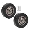 54mm Wheel Rim Tire Modification Parts Accessory Fit for WPL D12 1 10 RC Car ModelTitanium Color