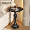 Simple Modern Round Metal Bedside Table