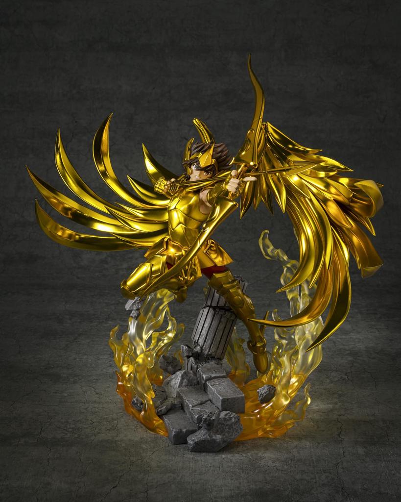 Figuarts Zero Touche Saint Seiya Sagitário Seiya aproximadamente 250mm figura finalizada pintada Metálico PVC&ABS