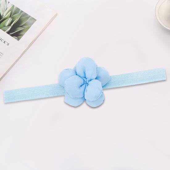 

Красивые 3D цветы Дышащие новорожденные Оголовье Младенец Малыш Дети Модный фото Реквизит для выхода на улицу бежевый