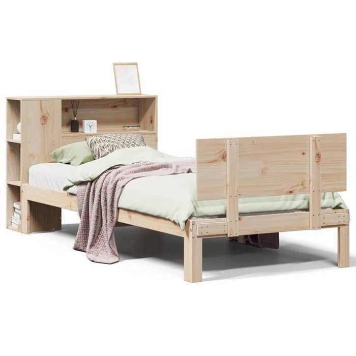 VidaXL Bunk Bed Without Mattress 75x190 Cm Solid Pine Wood 3322642