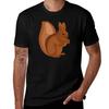 Squirrel Tshirt Thanksgiving Casual Tee