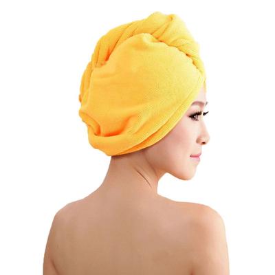 Fiber Towel/Hat/Cap 23x56cm Bamboo Towel Salon Bath Dryer Hat Spa Bathing Dryer Hair Drying Quick Dry Towel