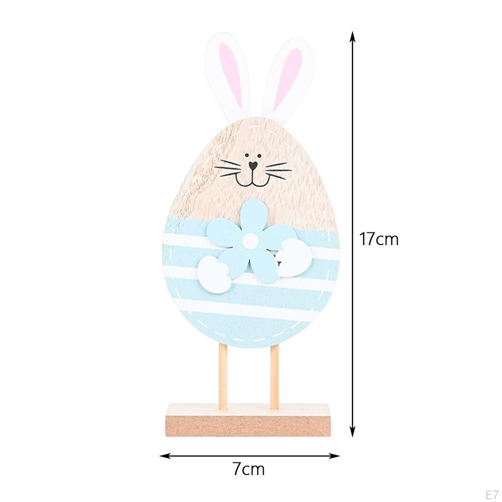 Ornament Spring Easter Decors Crafts Adorable Figurine Sculpture for Holiday Office Farmhouse Table
