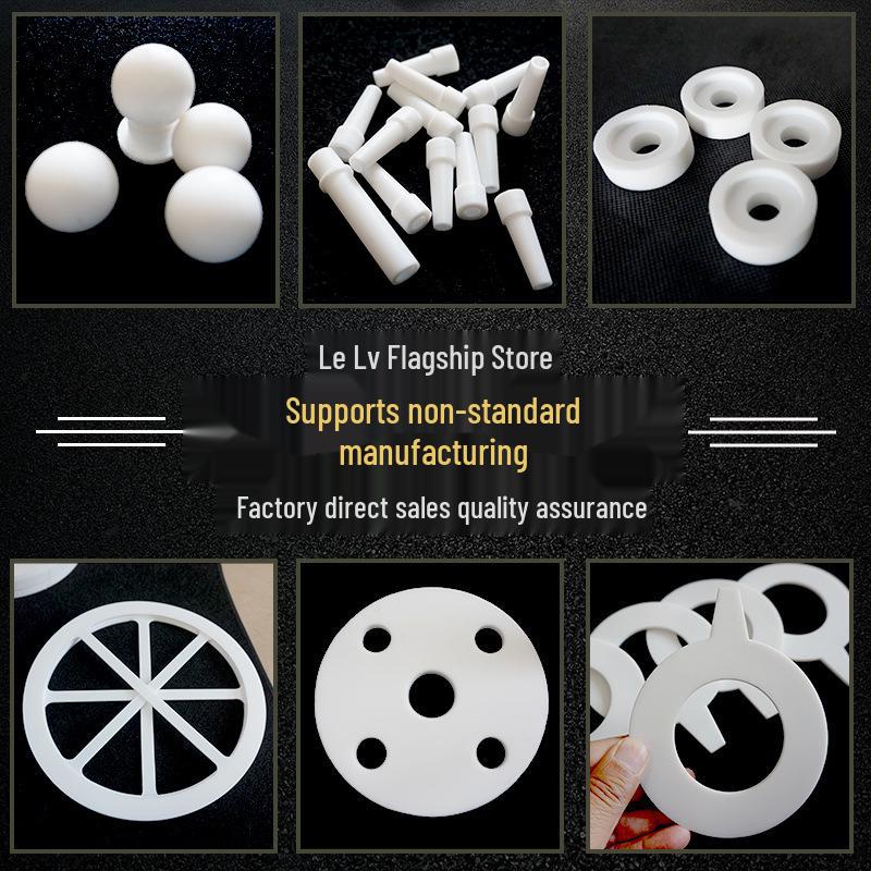 PTFE Flange Blind Plate Gasket Teflon Washer DN15/20/25/32/50