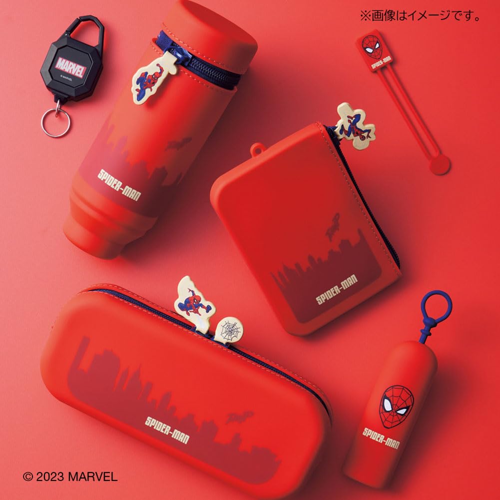 LIHIT LAB Marvel Stand Pencil Case Spider-Man MV7712-101