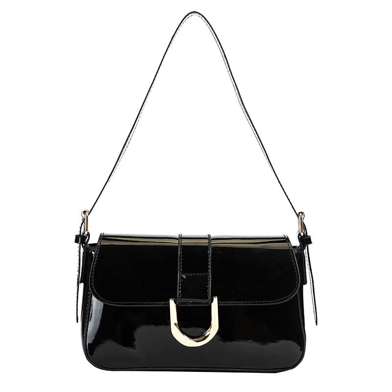 Pu Retro Shoulder Bag For Women With Magnetic Closure And Cell Phone Pocket