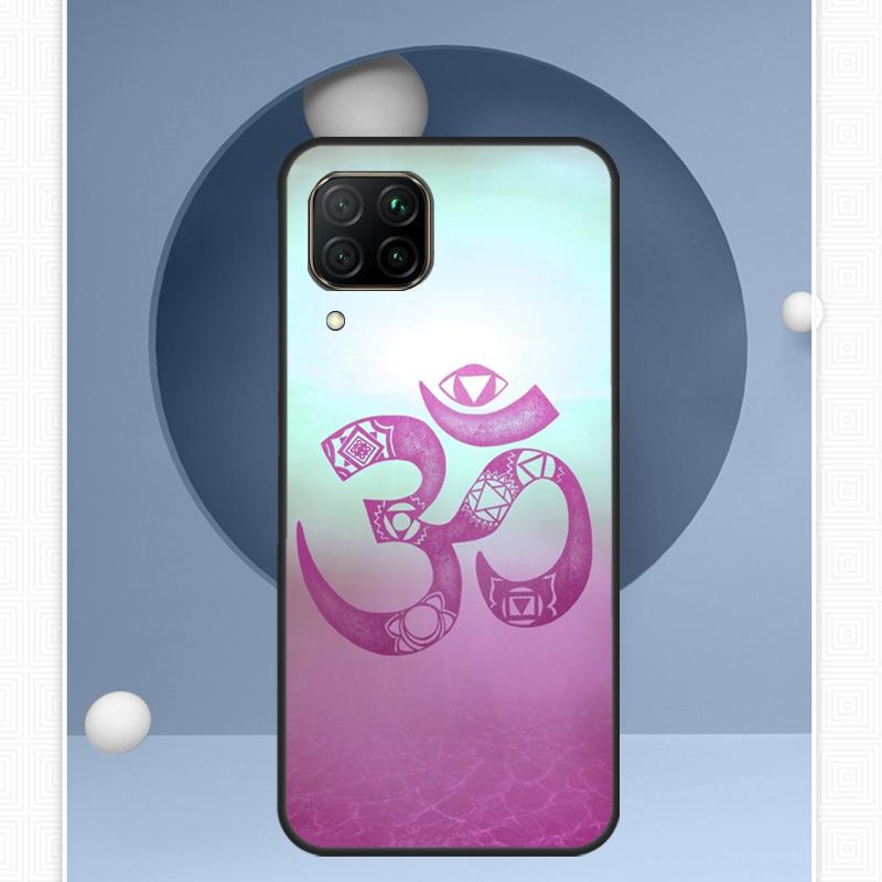 Aum Om Symbol For Huawei P30 P60 Pro P20 P40 Lite Nova 9 10 SE 12s 12i 11i 8i Y91 Y60 Y70 Y72 Y90 Y61 Case
