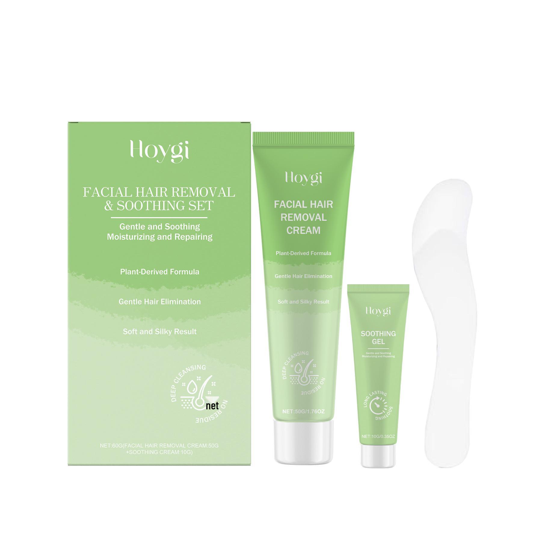 HOYGI Skincare Set: Gentle Moisturizing & Skin-Conditioning Cream for Soft Lips and Hair.
