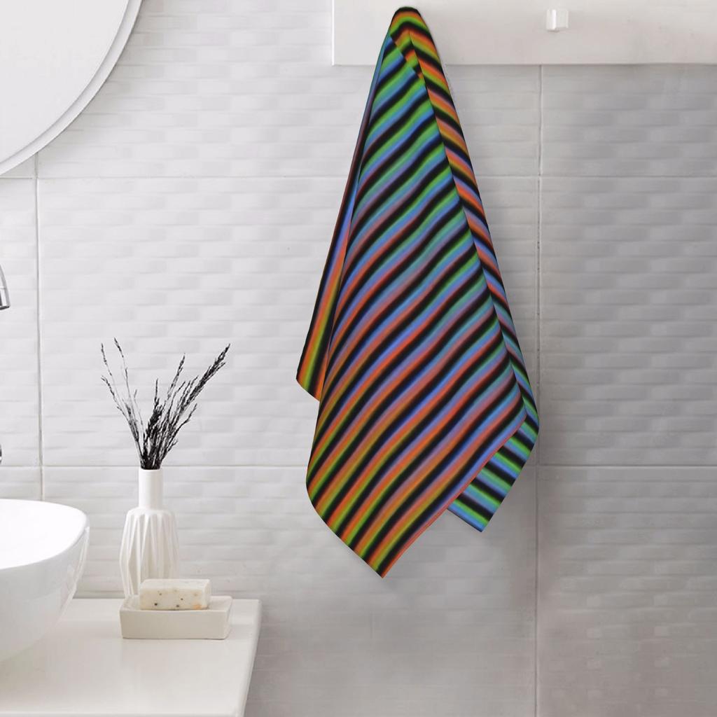 Carlos Cruz Diez Venezuela Soft Face Towel Quick Dry Pool Bath Cotton Towels Absorbent Quick