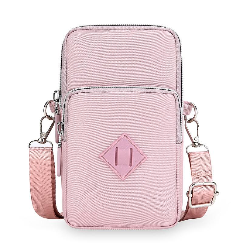 Women Phone Crossbody Bag Mini Shoulder Bag Multi Pocket Mobile Phone Pouch Lightweight Travel Passport Wallet Purse