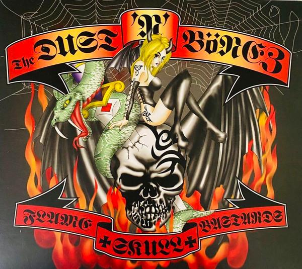 

CD DUST N BONEZ - FLAME SKULL BASTARDS USLCD005 Upset Factory 2004 Япония ObiRock Б/У