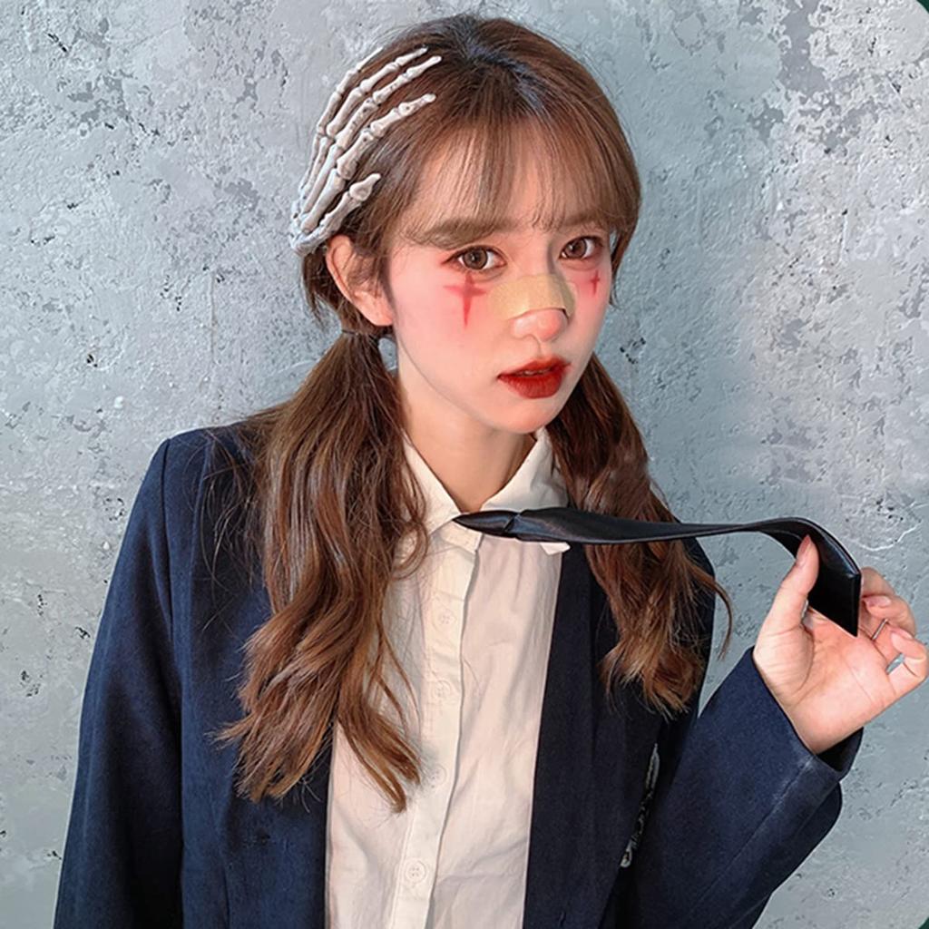 Halloween Hand Bone Hair Hair Large Demon Skull Gothic Style Head Costume Cosplay Interior Decor Decoration, Ornament, Clip, Claw, Hand, Dress, Demon,