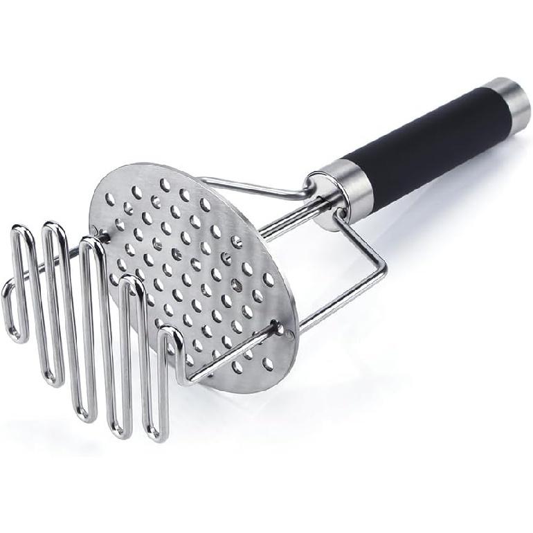 

1 шт. Кухонный гаджет Картофелемялка Ручной пресс для картофеля Картофеледавилка Нержавеющая сталь Пресс для картофеля