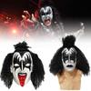 Gene Kiss Simmons Full Mask Rock Band Halloween Cosplay Props Material Latex