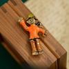 SKEDS Vintage Scarecrow Brooch Creative Gender Pin Buckle Lapel Pins Corsage Coat Accessories for Women Men Clothing Badges Gift