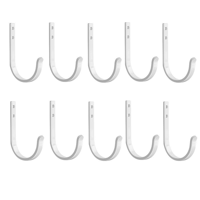 

Modern Minimalist Wall-Mounted Coat & Hat Hook - Large J-Hook for Bathroom & Door