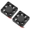 2PCs Small Heat Sink Fan with Screws Mini CPU Cooler for Raspberry Pi 4B   3b   3B   2B(For Raspberry Pi )