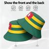 Togo Fisherman Hats Custom Name Number Team Logo Bucket Cap Tgo Country Travel Togolese Nation Togolaise French Flag Headgear