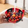 Large Capacity Swirl Berry Washing Drain Bowl Dynamic Vortex Fruit Cleaning Bowl  Home Kitchen