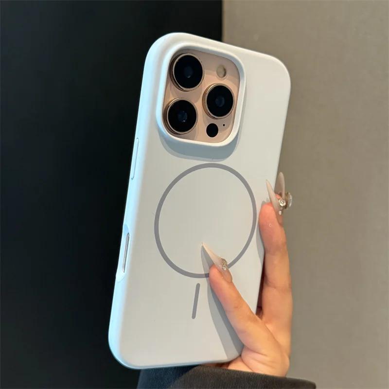 Original Liquid Silicone Magsafe Case For iPhone 17 Pro 16 15 Plus 14 13 12 11 Pro Max Air Magnetic Wireless Charge Rubber Cover