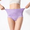 4Pcs Tummy Control Lace Flower Briefs Large Size Underwear for Women Sweet Seamless Panties  Girl
