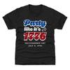 USA Party Like It's 1776 WHT Men's Kids Women's Unisex T-shirt Tee Tops