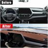 For Toyota Highlander XU70 Kluger     2024 Car Dashboard Cover Dash Mat Sun Shade Non-slip Pad Accessories