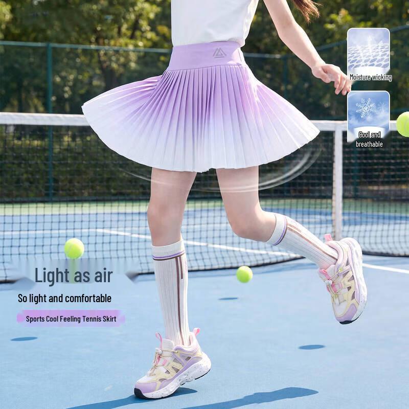 Moonkids Girls  Quick-Dry Summer Sports Skirt Set 140cm