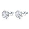 barbie Shining Four-leaf Clover, High-end Temperament, Niche Design and Versatile, 925 Silver Zircon Earrings, Women's Style ZJYES-SY-006