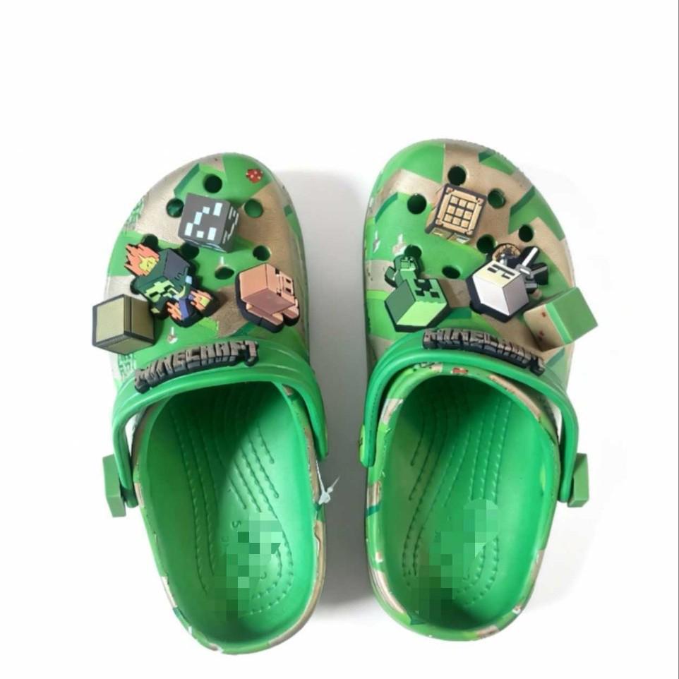 

Дитячі сабо Minecraft з підвісками - Нековзкі, Дихаючі, Зносостійкі, Закритий носок J3 (Size 35.5)
