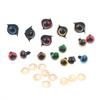 100Pcs 12mm Plastic Eyes for Bear Animal Dolls Safety Type with 50Pairs Suitable for Professional DIY Craft Making