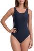[Maeau] Women's One-Piece Swimsuit, Sleeveless, Padded, Stretchy, UV Protection, Quick-Drying, Body-Shaping, Beach, Pool, Swimming, Hot Springs, Schoo