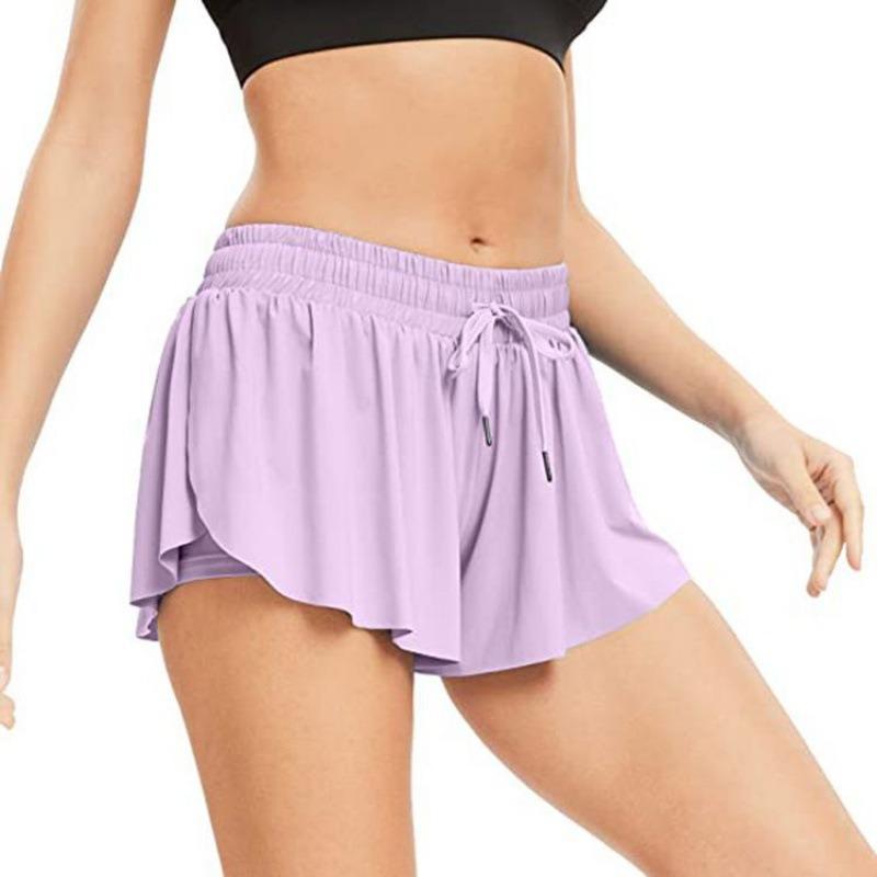 Women's Exercise Jogger Mid-waist Anti-slip Bagless Yoga Pants